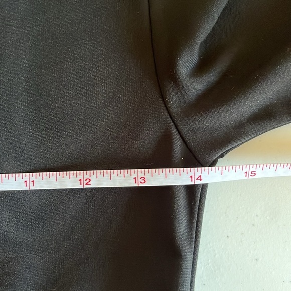 Soft Surroundings Womens Palamero Maxi Dress Black Pleated Knit Skirt XS EUC - Picture 7 of 10